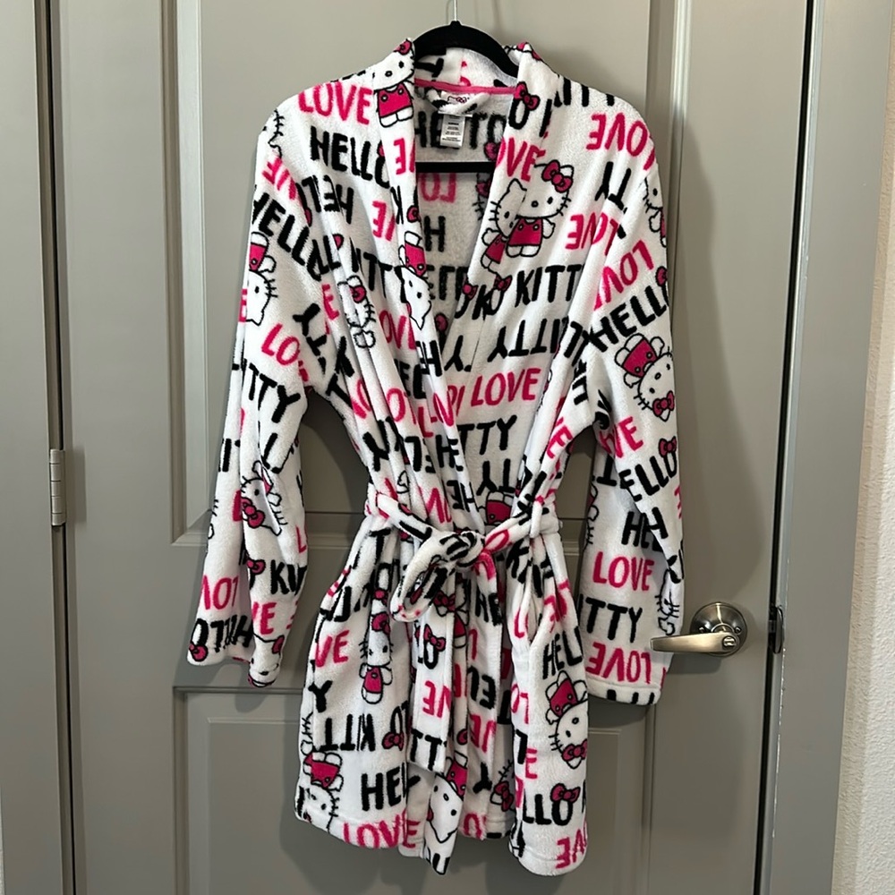 Hello Kitty Plush Robe